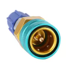 Air Conditioning Adapter QC1234L+13LS5V1 R1234YF Low Side Quick Coupler Car AC Refrigerant Fluorinated Liquid Connector